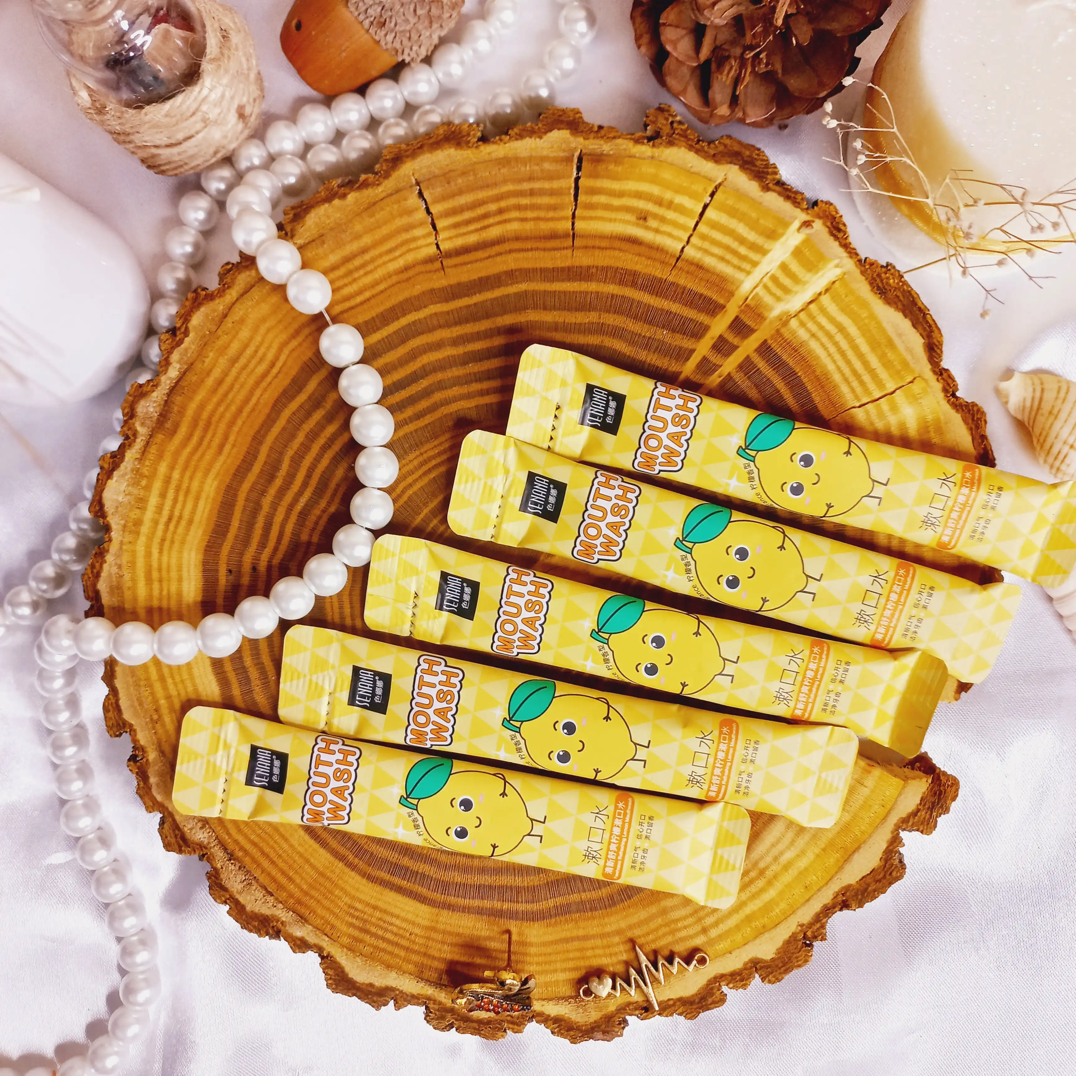 دهانشویه ویتامینه جدید لیمو SENANA