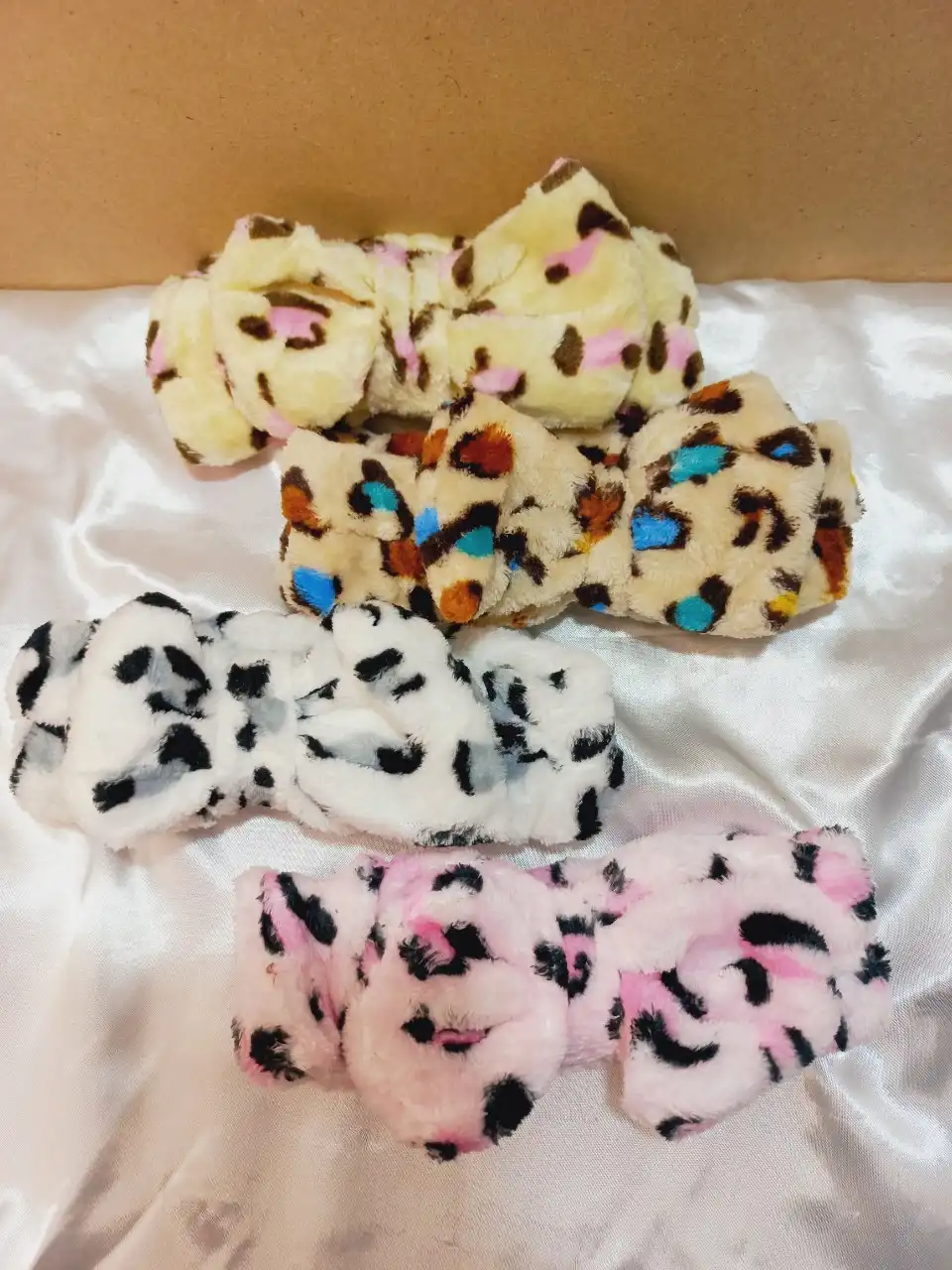 هدبند حوله ای پلنگی