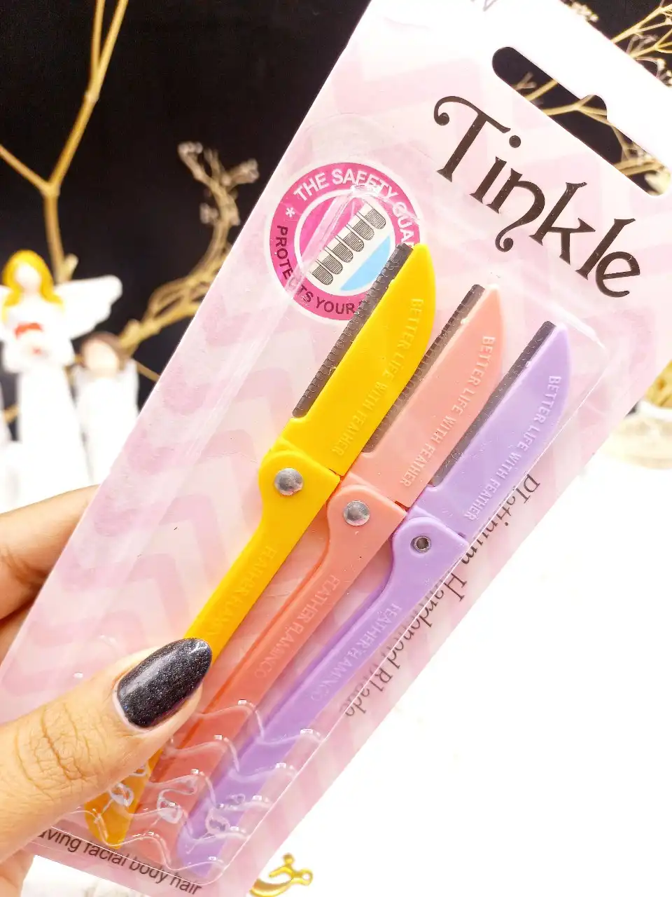 تیغ ابرو فلامینگو 3 عددی Tinkle