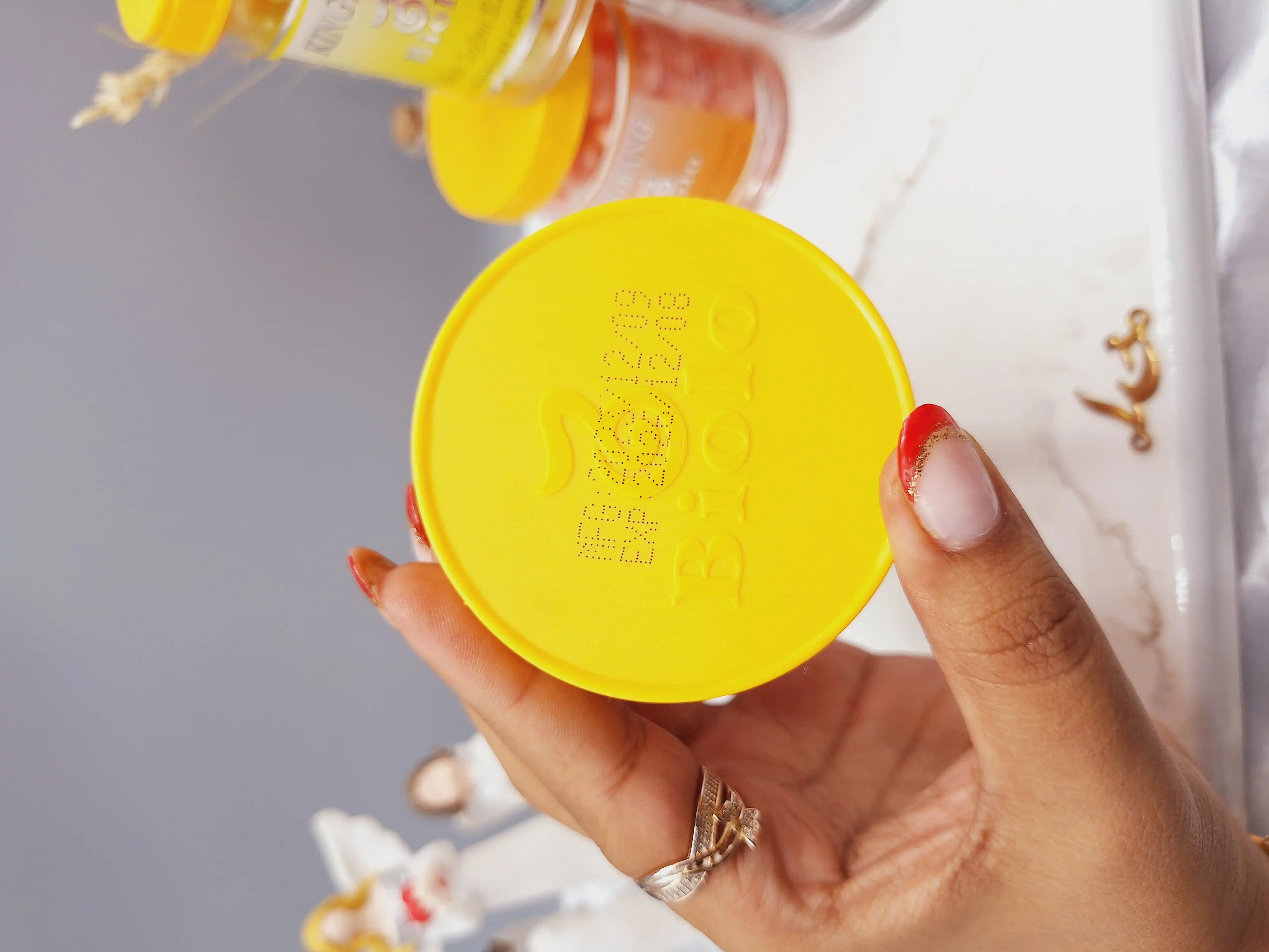 کپسول تقویت کننده مو کینگ بنگ مدل کراتین کد Biolo حجم 60 میلی لیتر بسته 60 عددی کد 800012