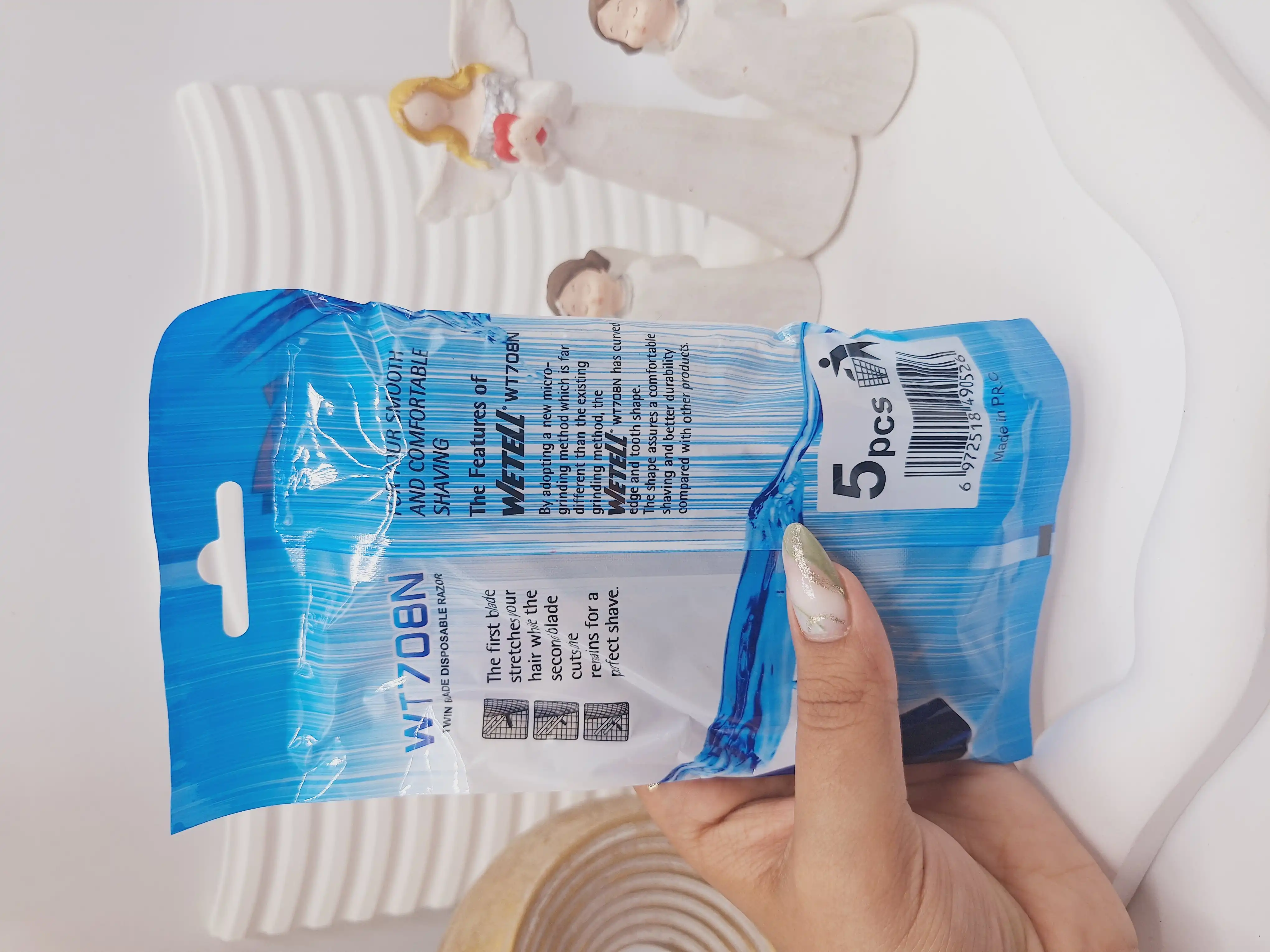 پک ژیلت 5 عددی 3 لبه برند ویتل کد 0526