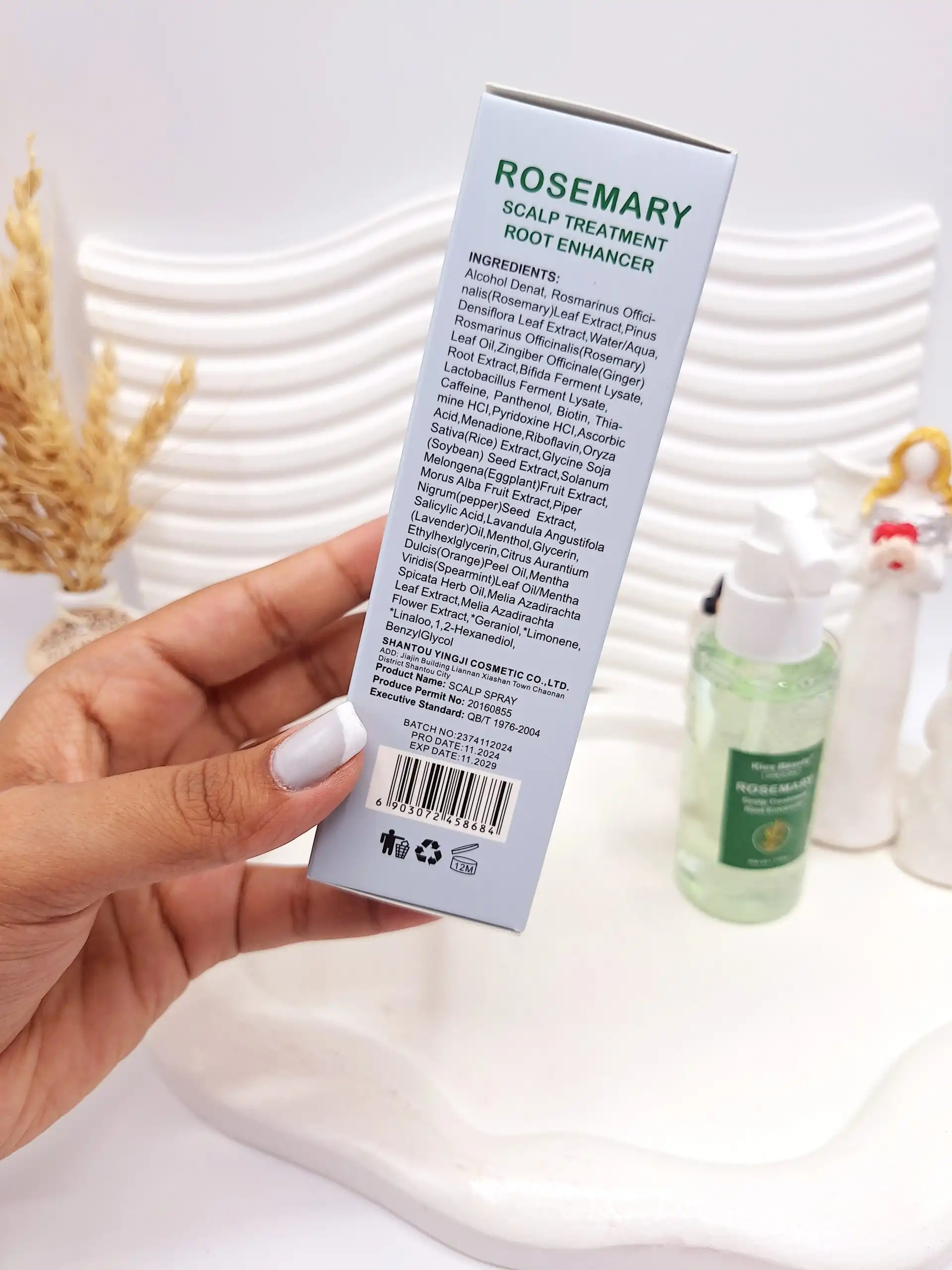 تونیک ضد ریزش مو حاوی رزماری برند کیس بیوتی کد 8684