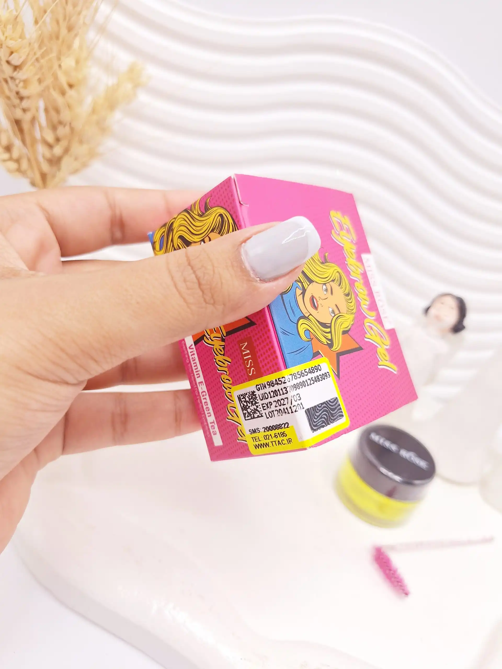 ژل ابرو میس رز اصلی کد 7418