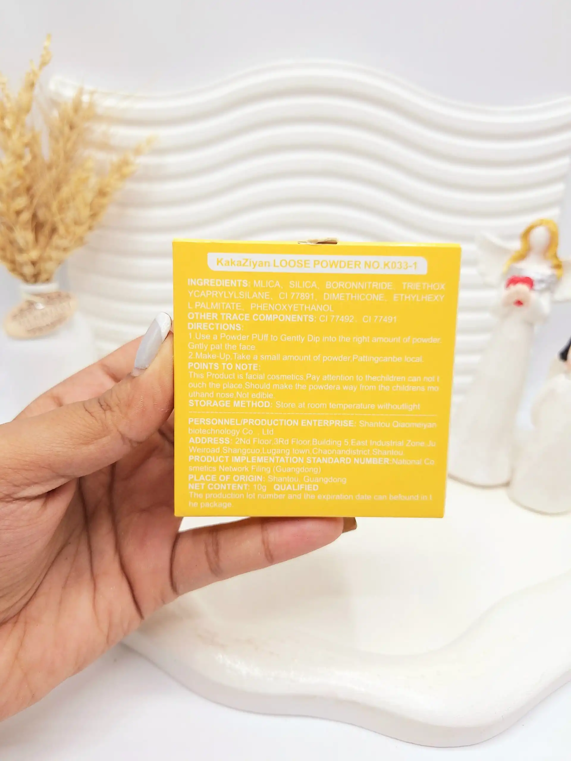 پودر فیکس خرس نود kakaziyan کد 033-1 (کارتن زرد)