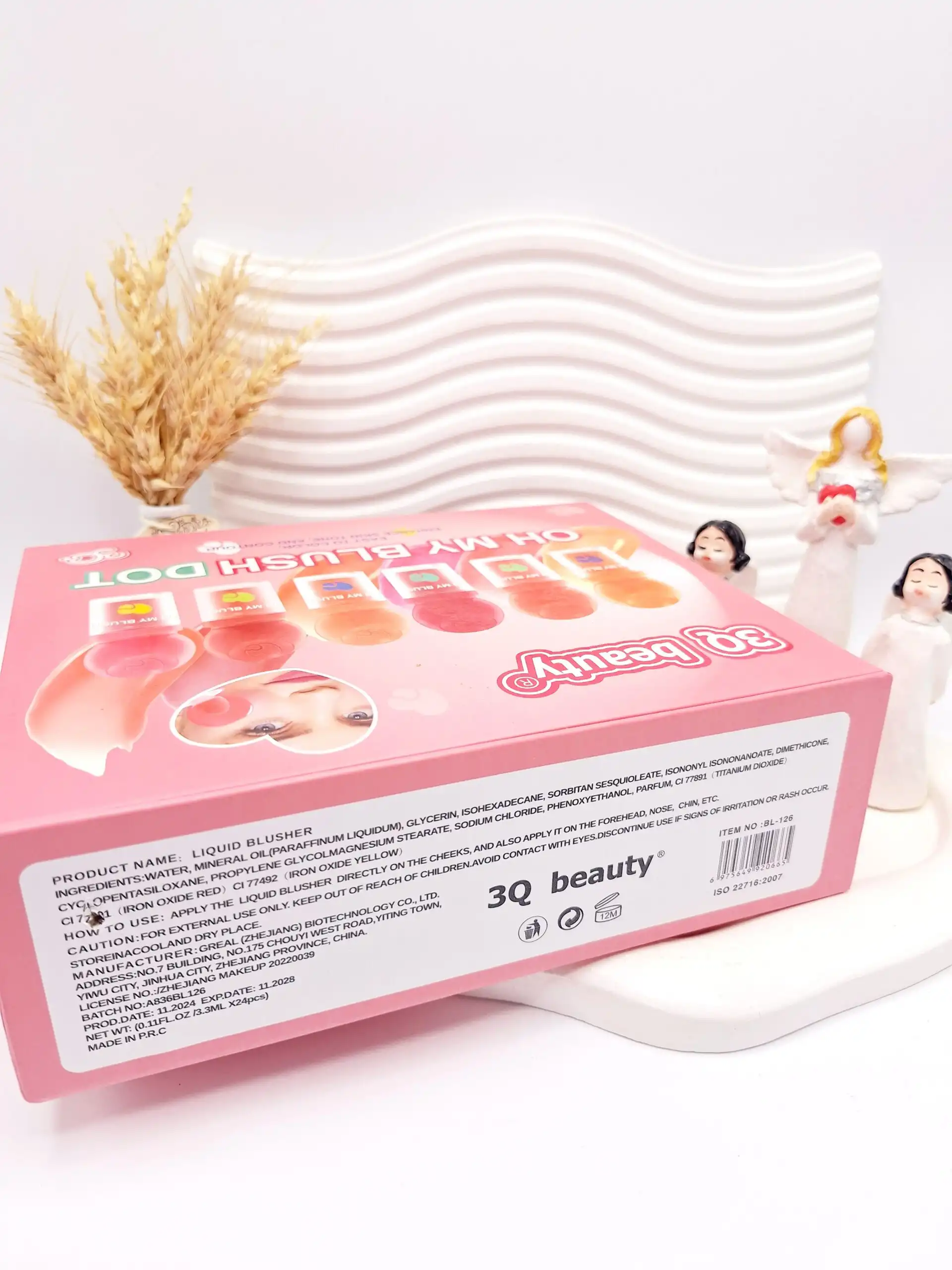 رژ گونه پد دار آبرنگی 30 beauty کد 126