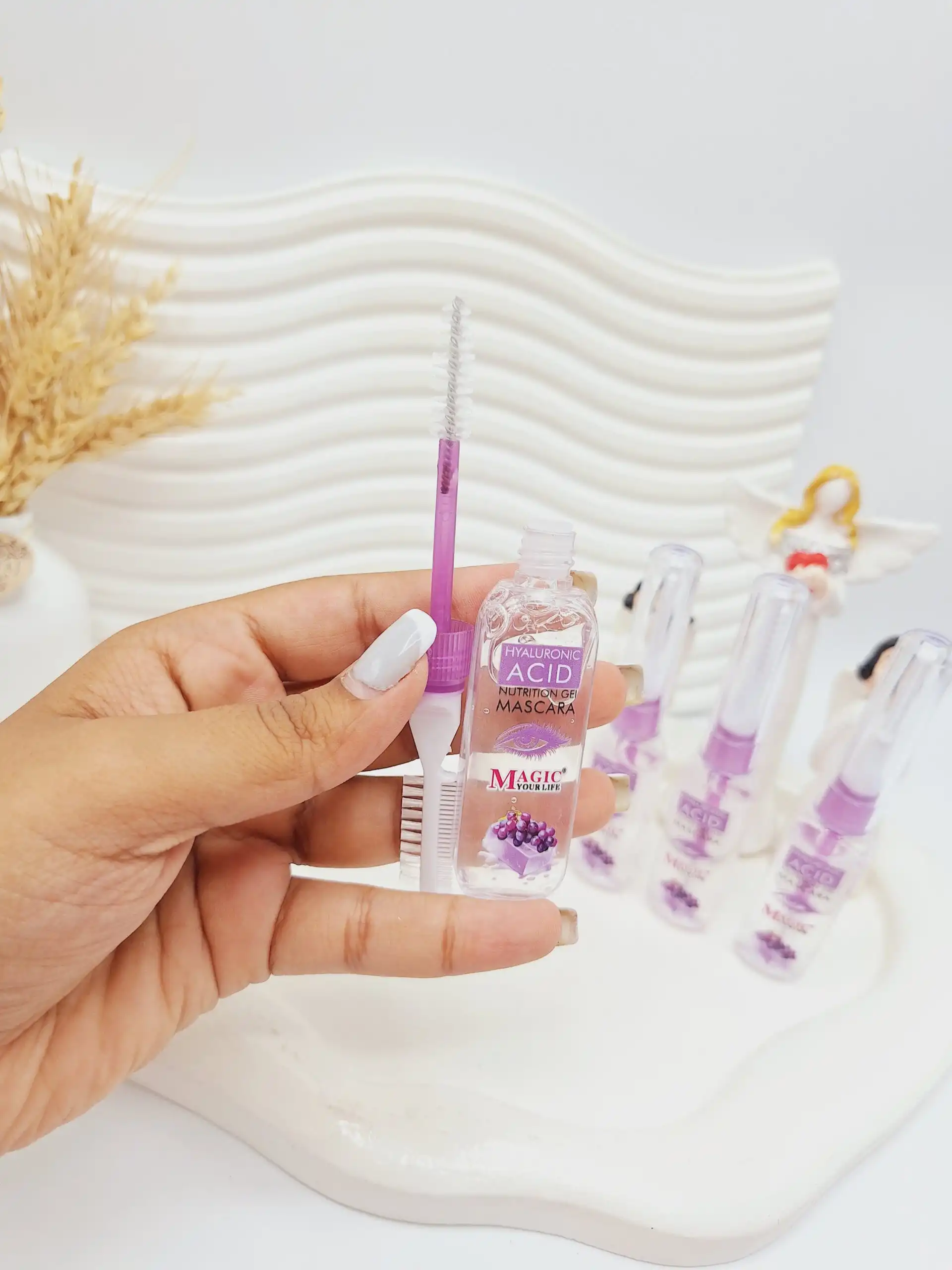 ژل لیف مژه و ابرو برند مجیک کد 1267 (بنفش)