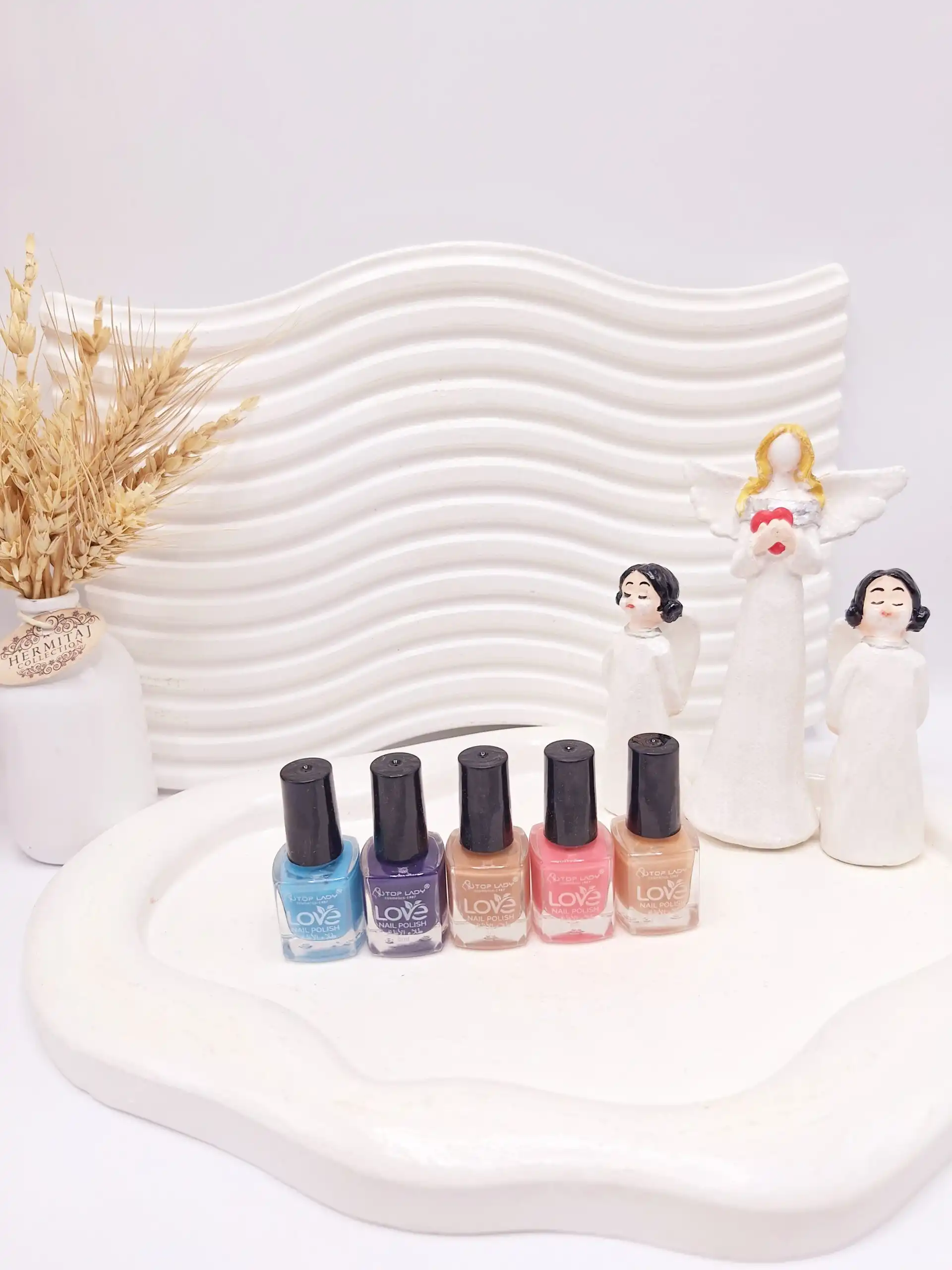 پک لاک ناخن 12 تایی کیفی ارسال رنگ به صورت کاملا رندم