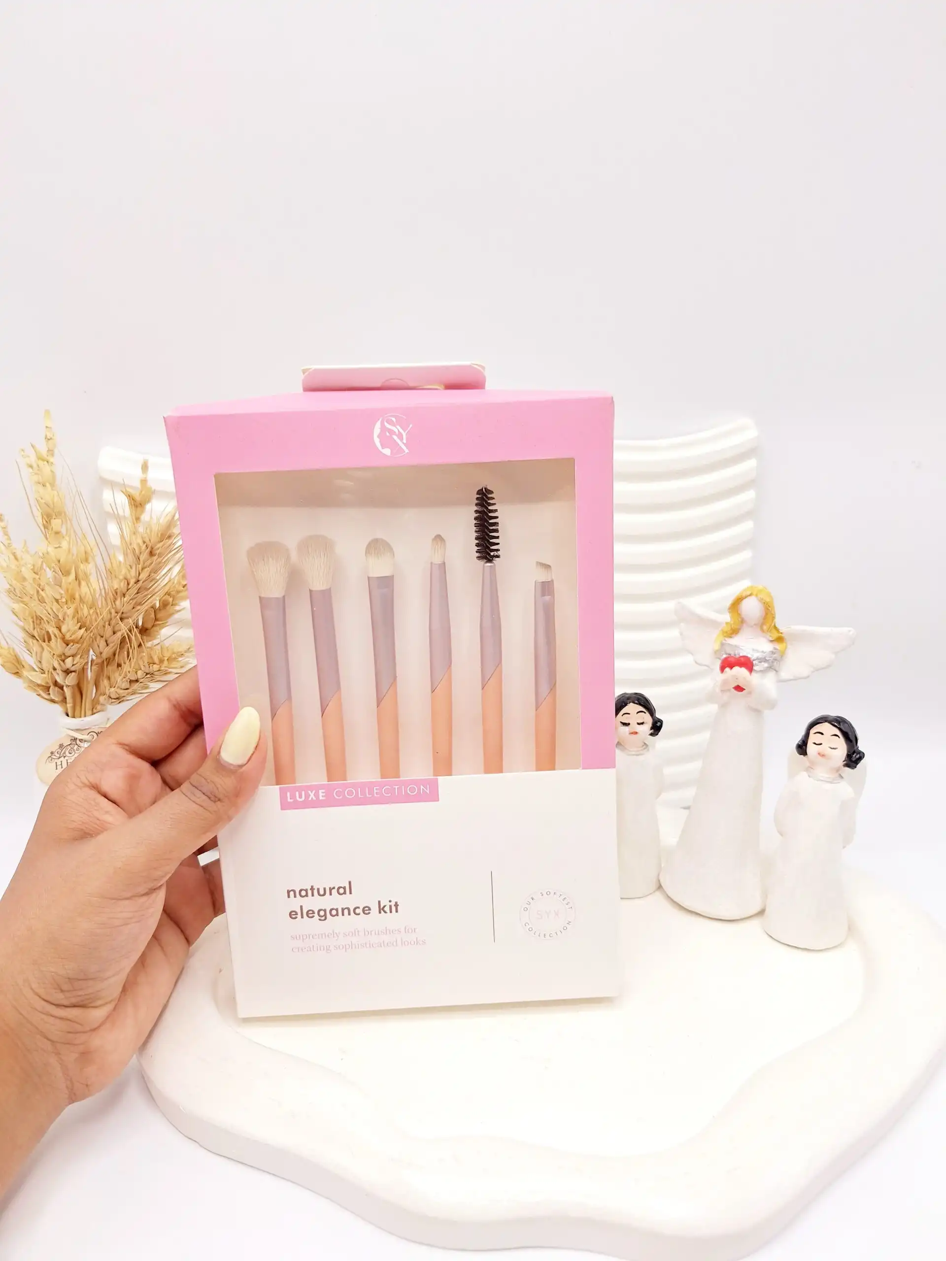 ست براش 6 تکه میکاپ کد LUXE COLLECTION کد LD002