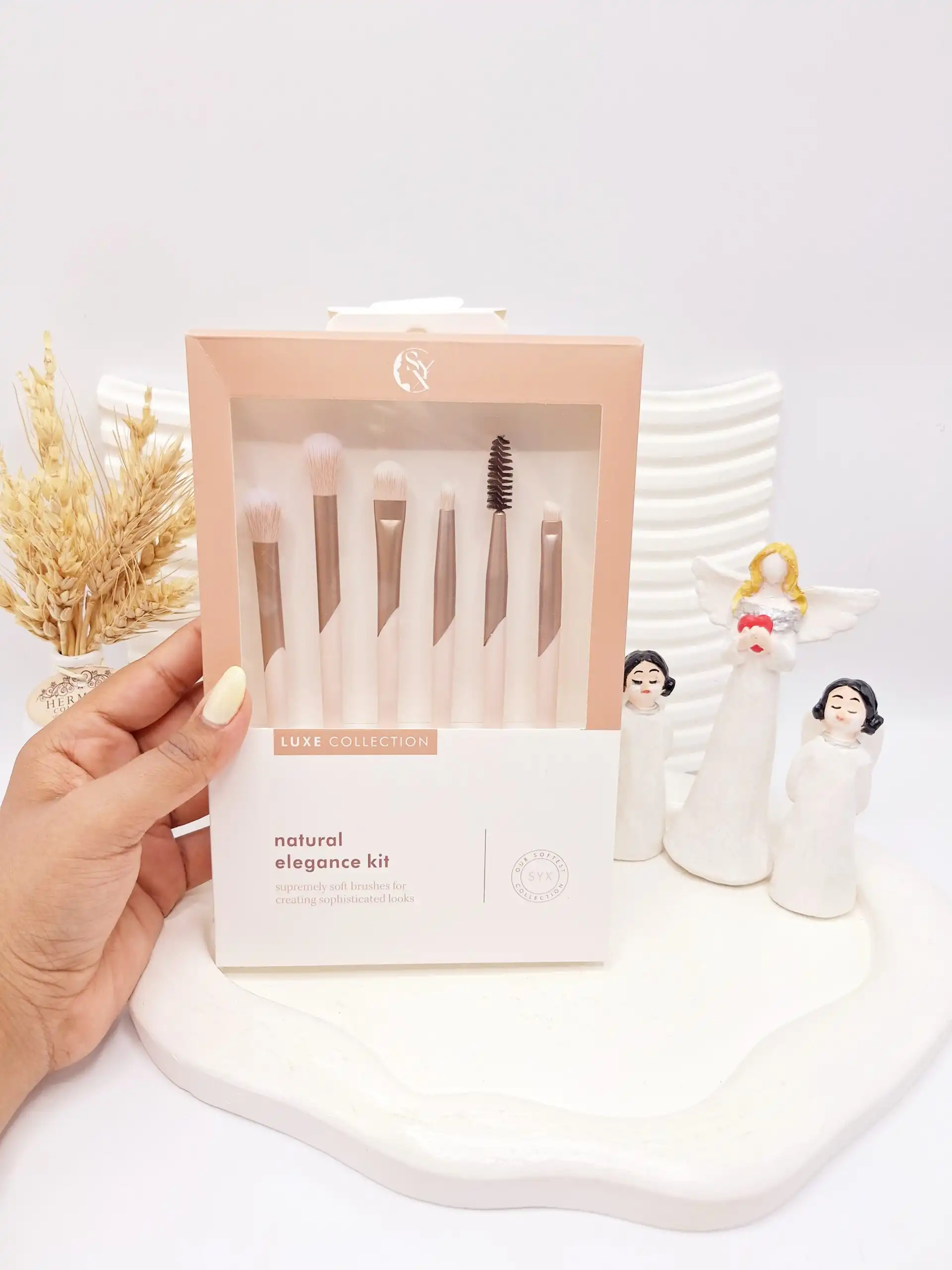 ست براش 6 تکه میکاپ کد LUXE COLLECTION کد LD002