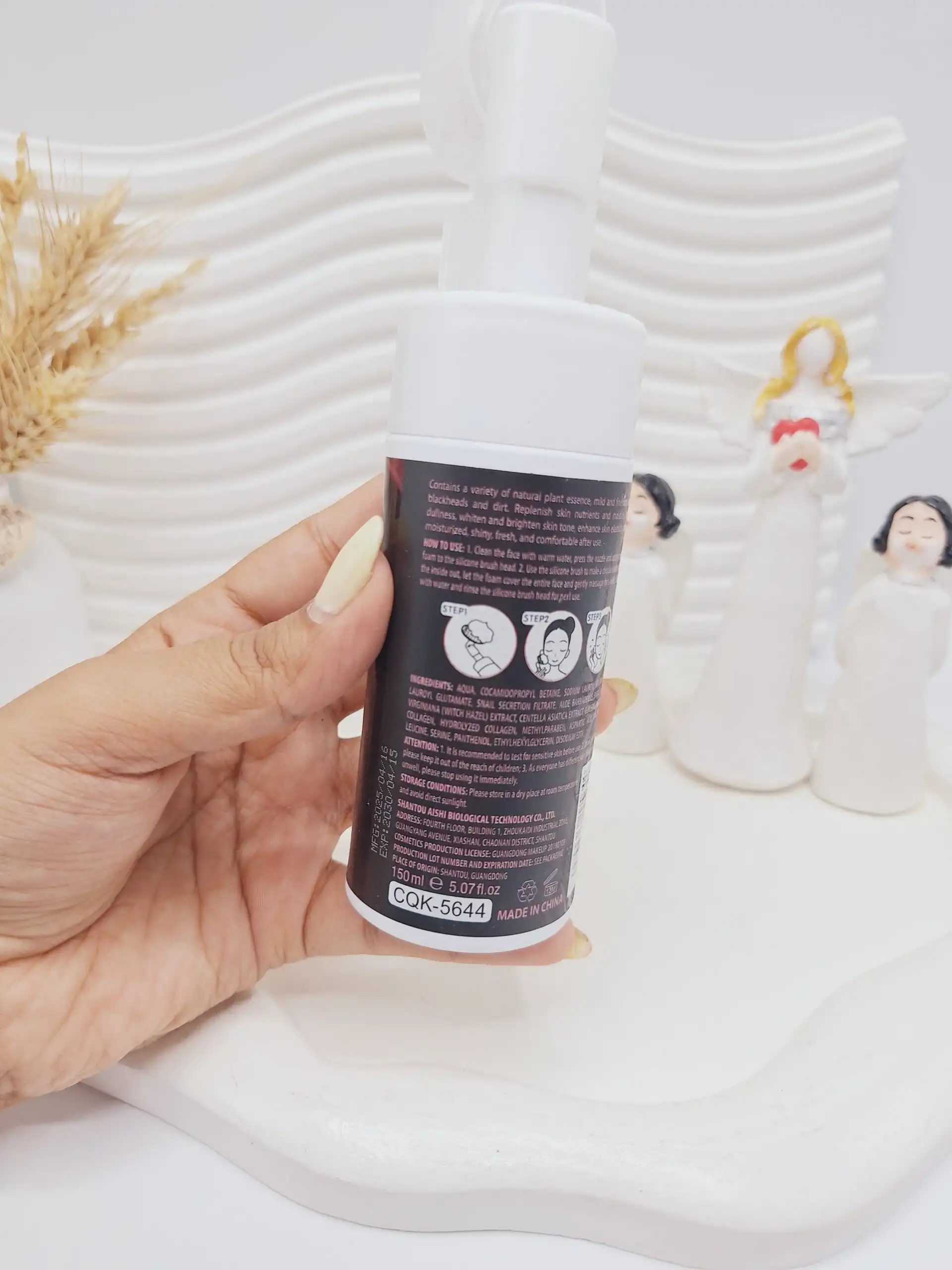 فوم براش دار سفید کننده جورجینا کد 5644