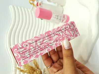 پرایمر مخملی یارا کارتن صورتی کد 2977