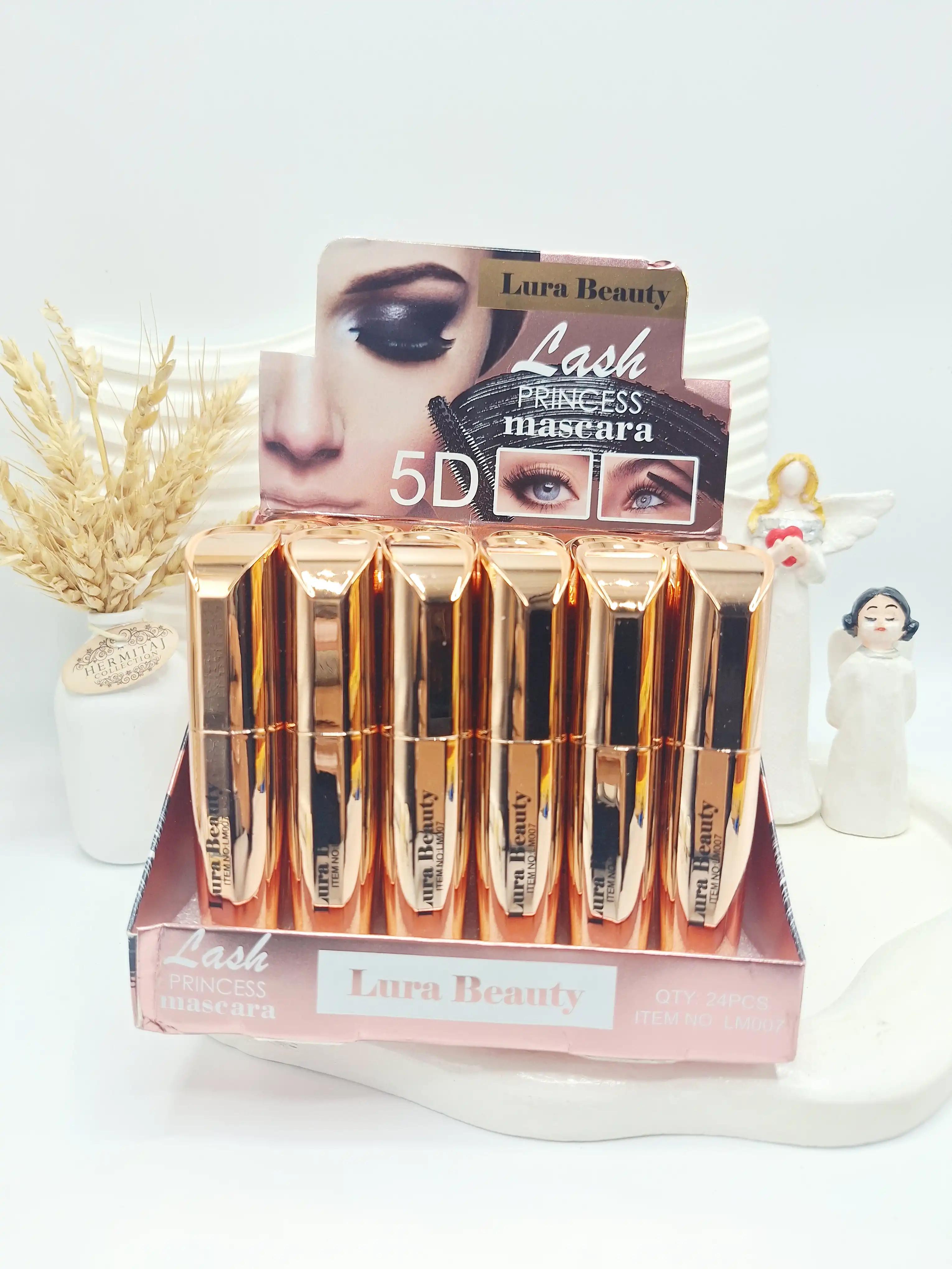 ریمل ژله ای پر پشت کننده لارا بیوتی کد 007