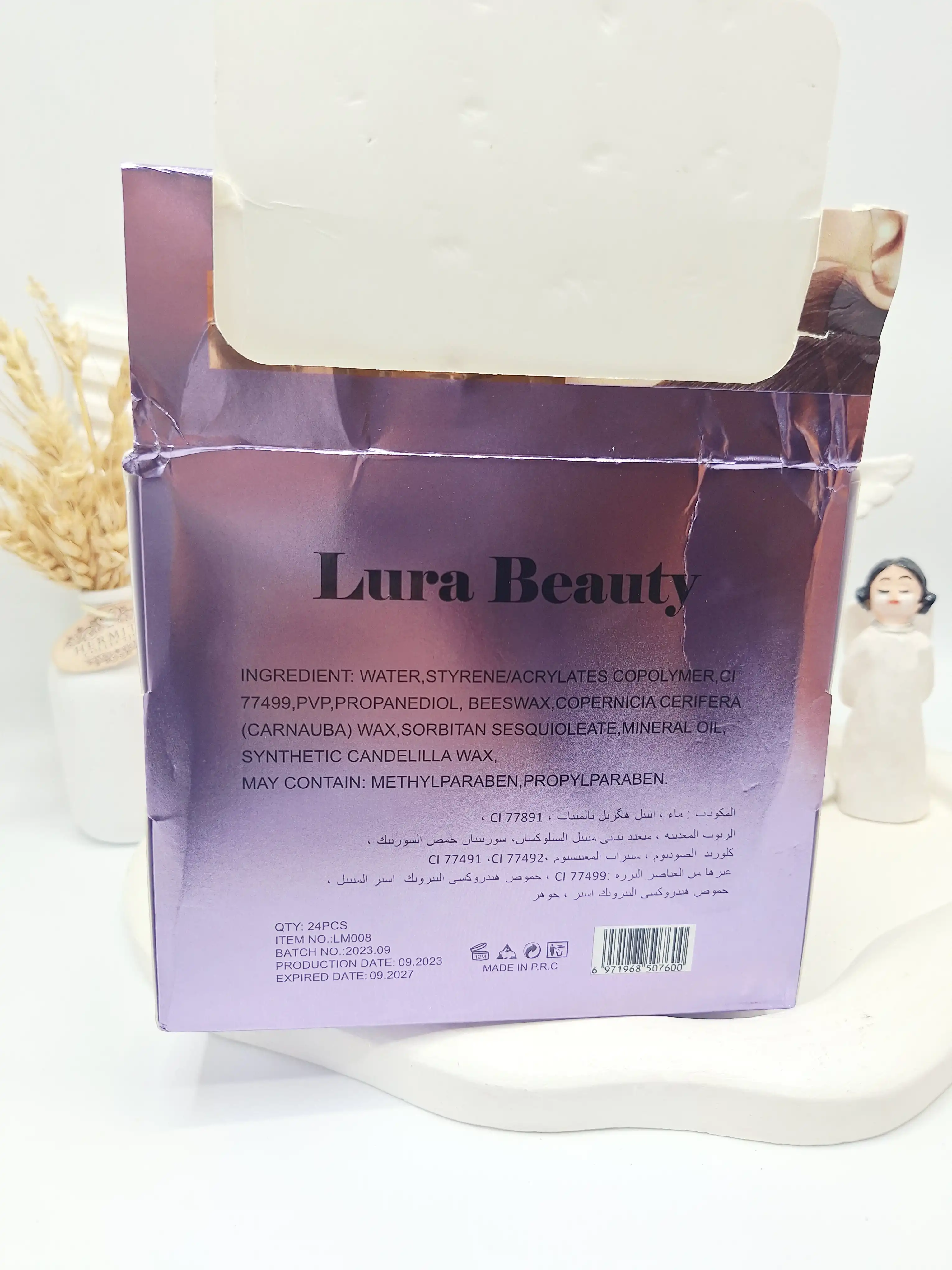 ریمل حجم دهنده برند لارا بیوتی مدل EXTREME VOLUM کد 008