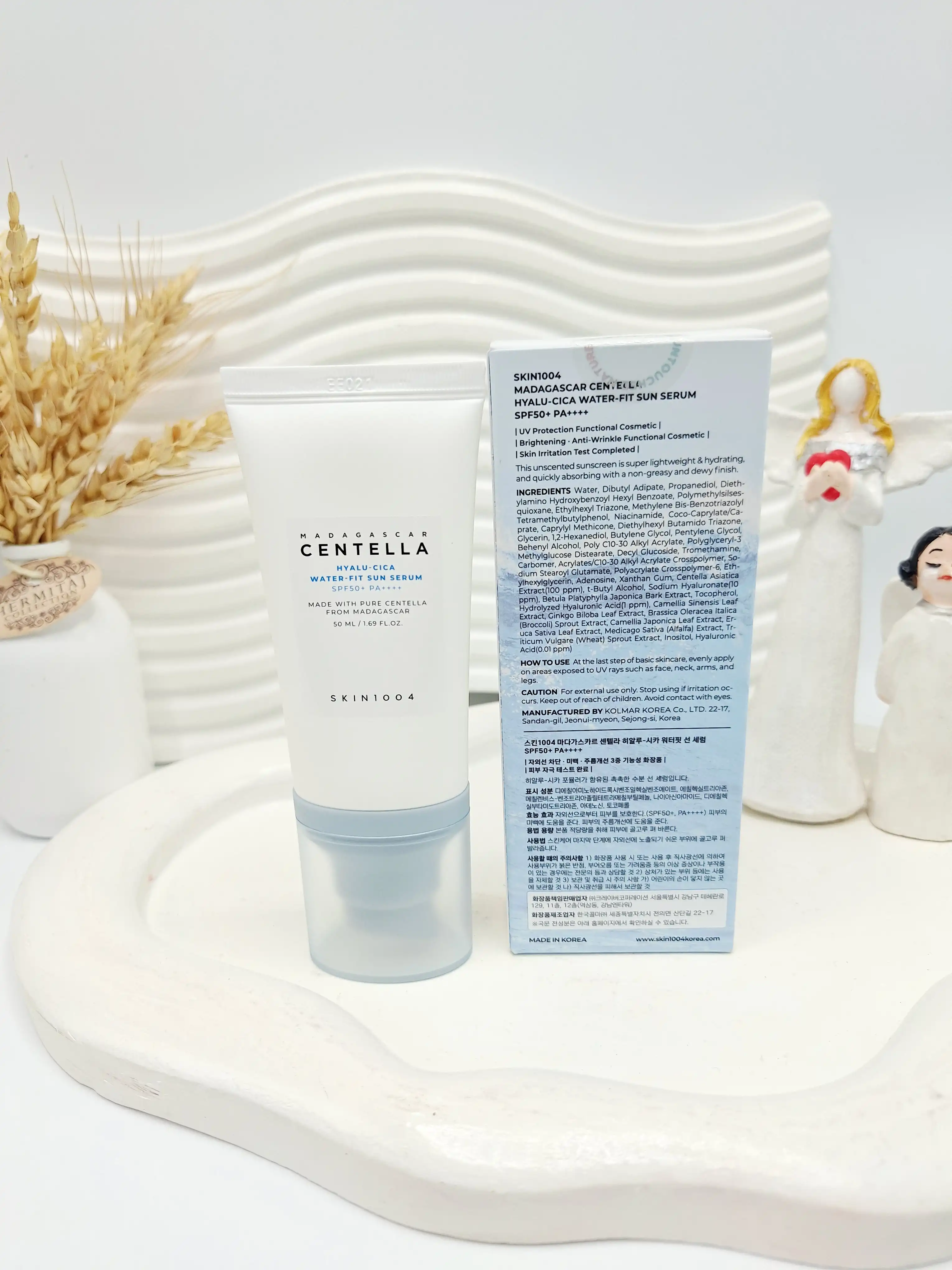 کرم ضد آفتاب بدون رنگ سنتلا +SPF 50 اصل و اورجینال کد 1592