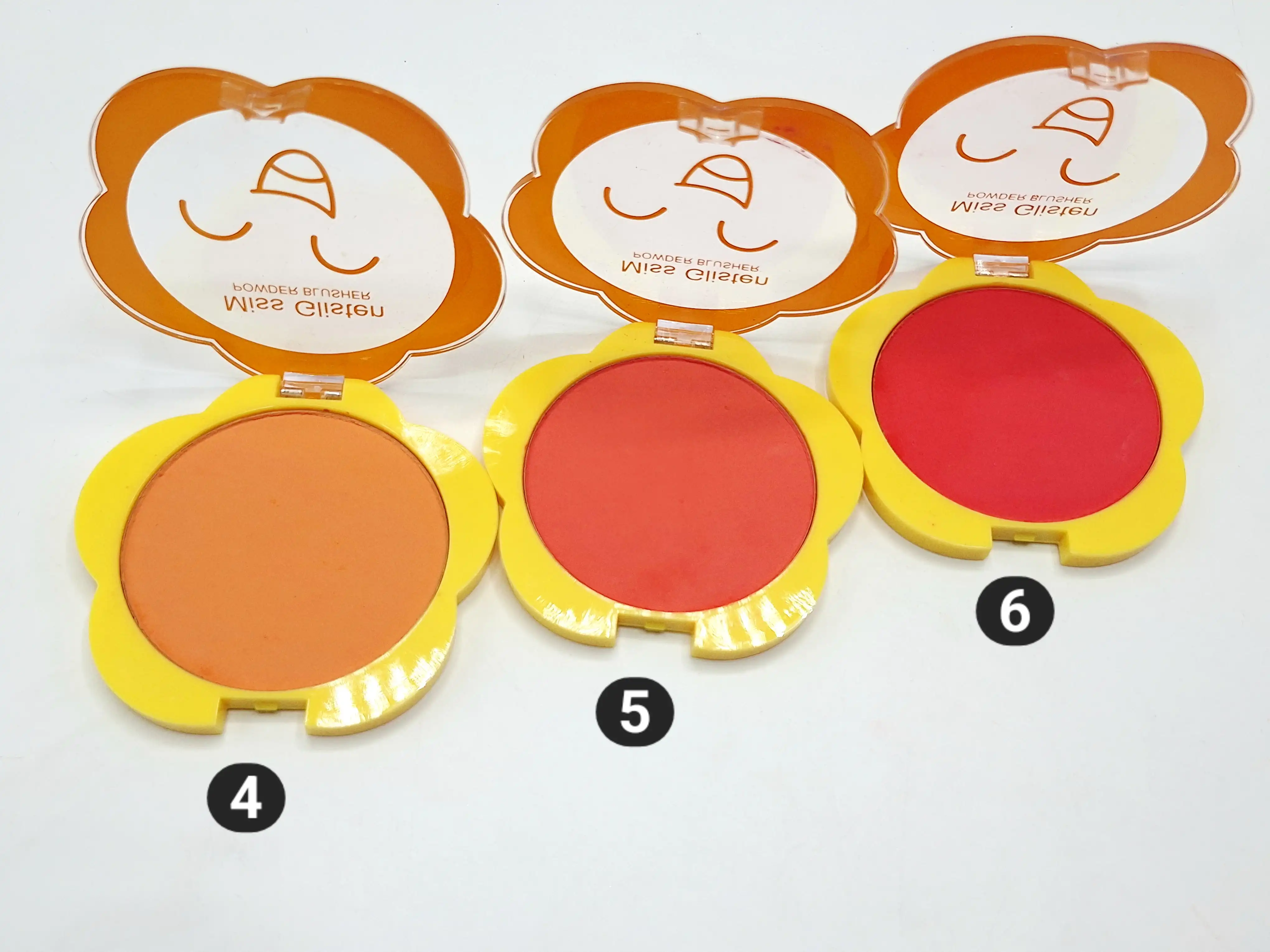 پالت رژ گونه طرح خورشیدی Miss Glisten کد 026