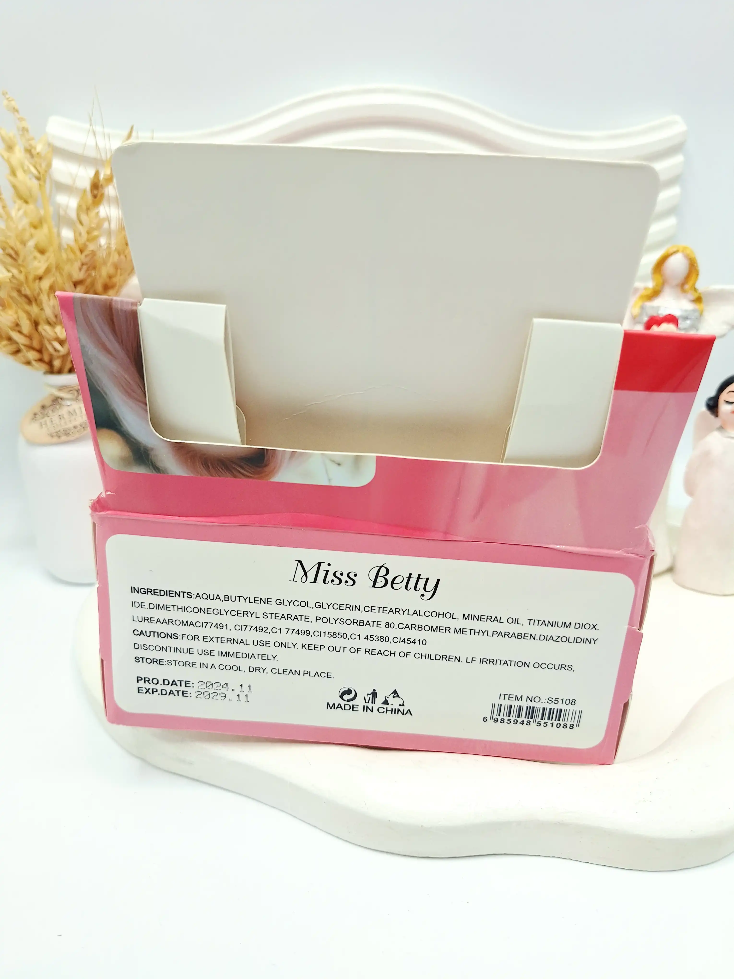 تینت لب و گونه ژله ای برند Miss Betty کد 5108