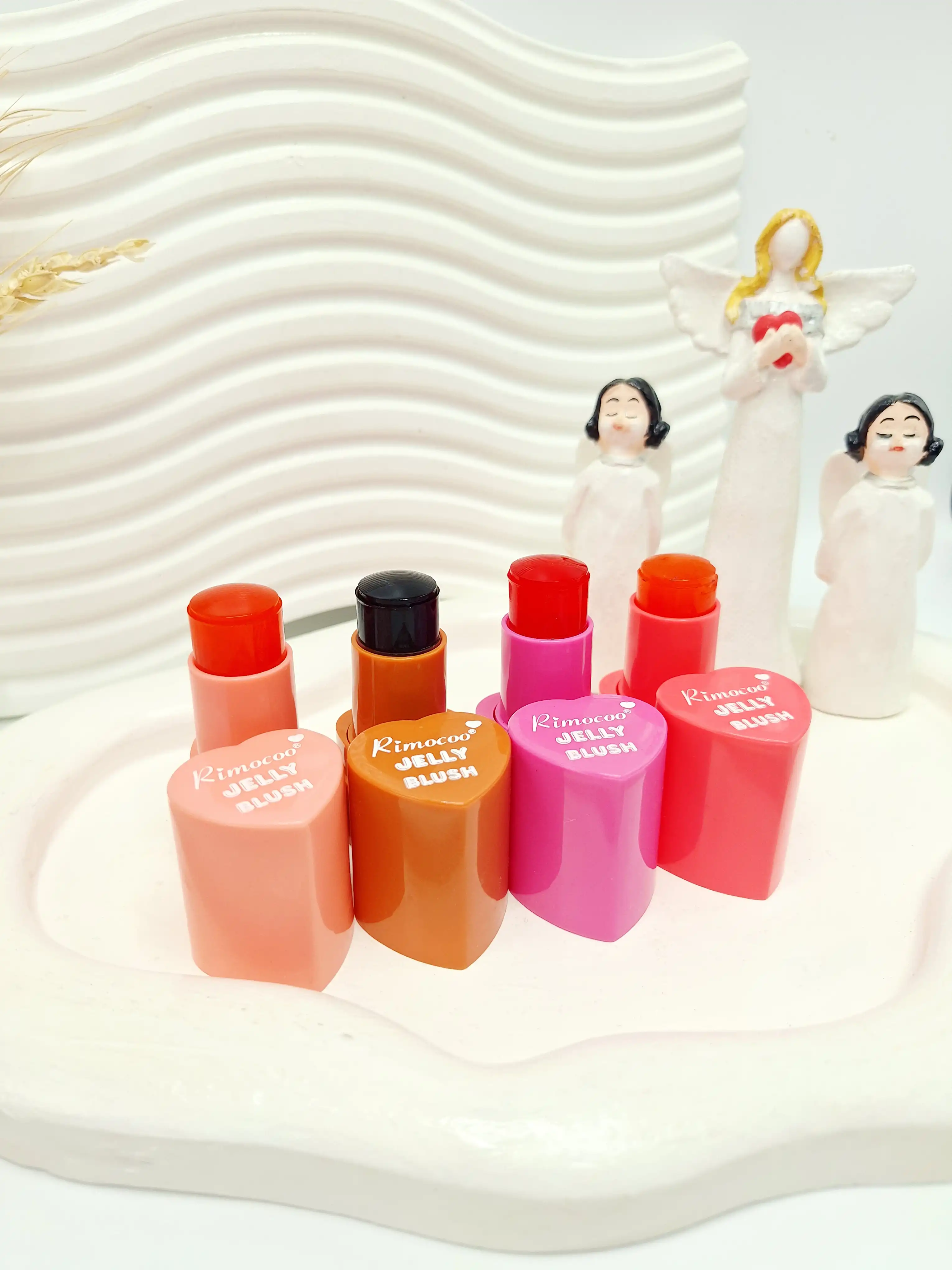 تینت لب و گونه ژله ای برند Rimocoo کد 1727