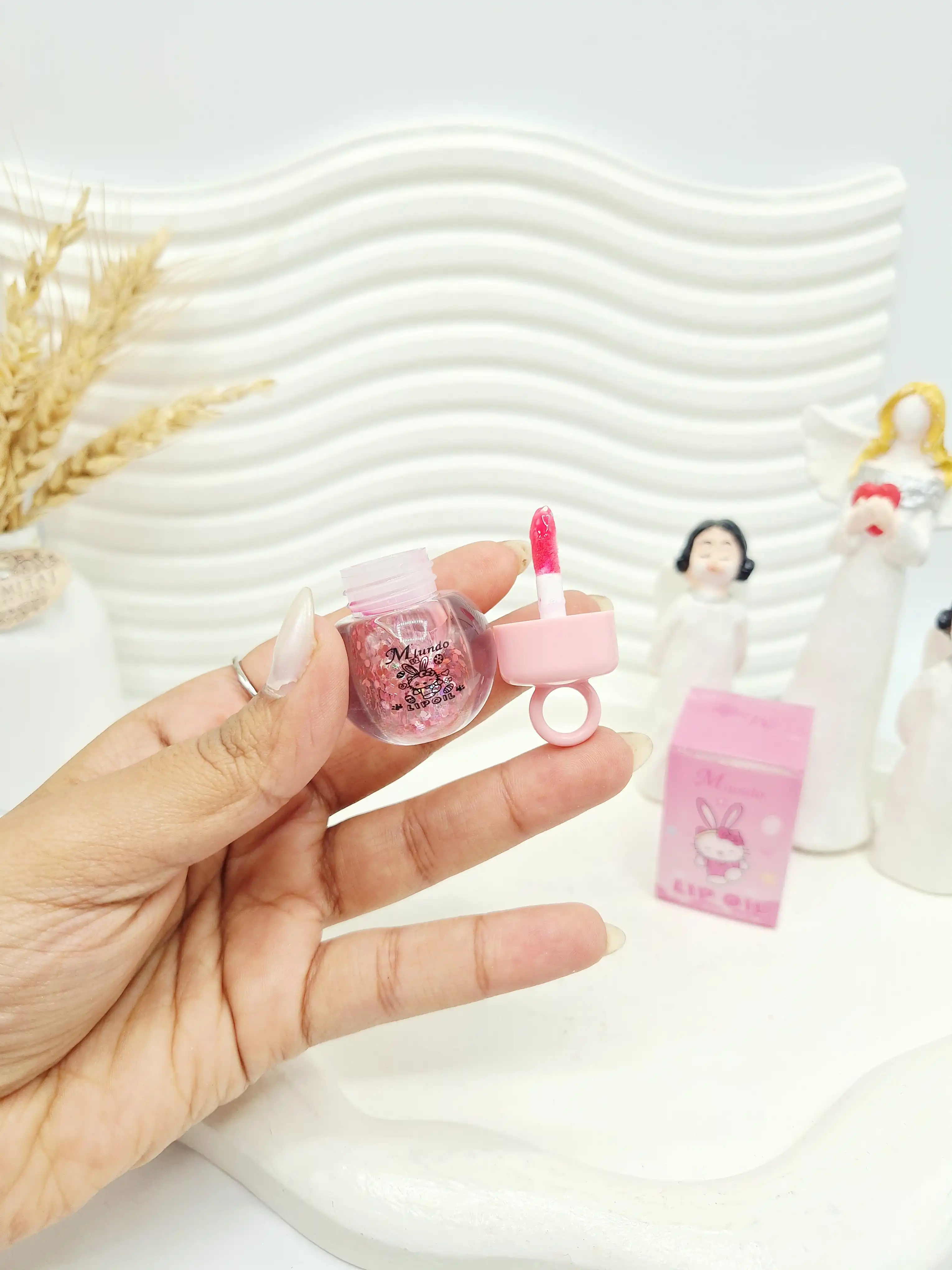 لیپ اویل شاین دار کیتی برند Miundo کد 1413