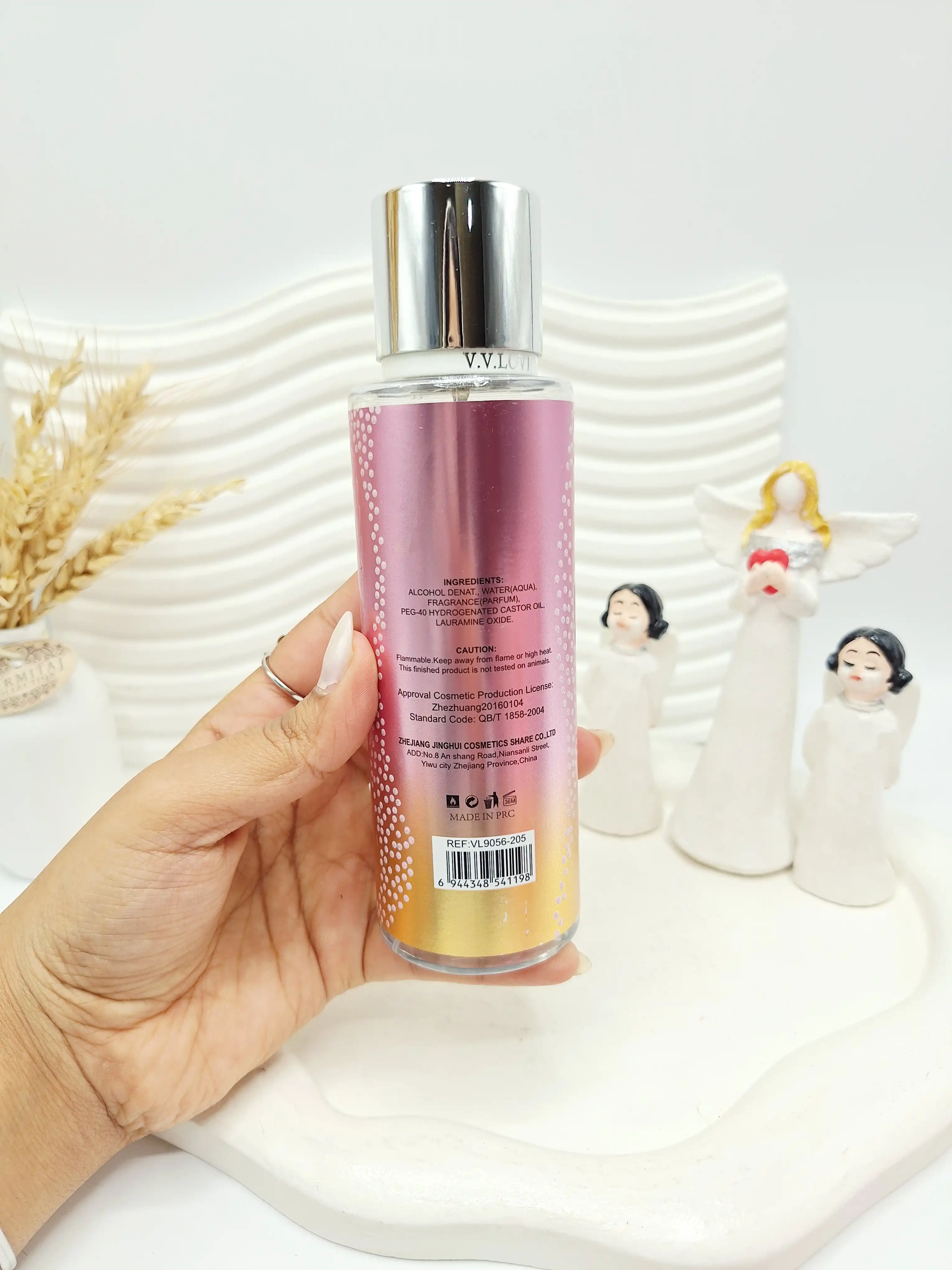 بادی اسپلش زنانه MY SVEETIE برند V.V.LOVE حجم 250 میل کد 1198