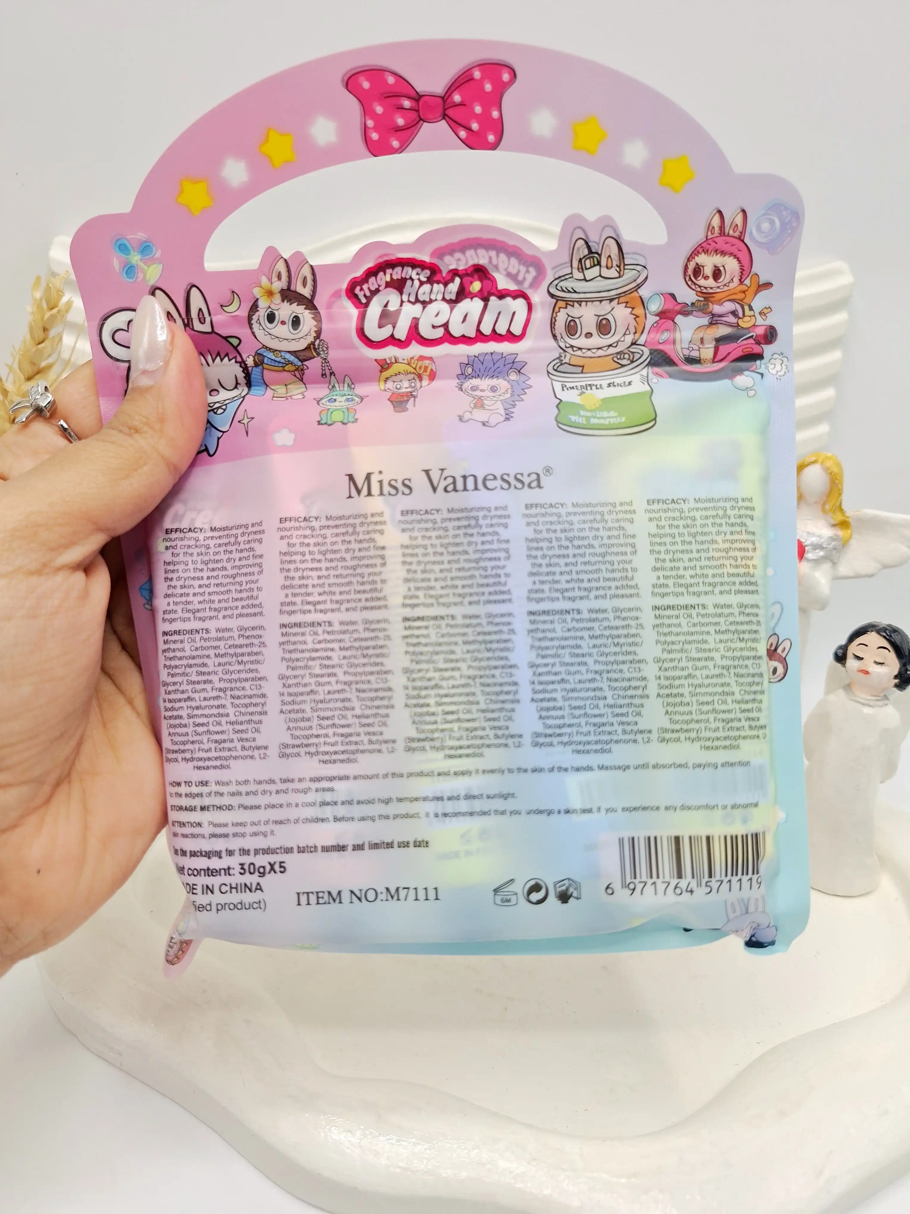 پک 5 عددی کرم دست لبوبو کد 1119