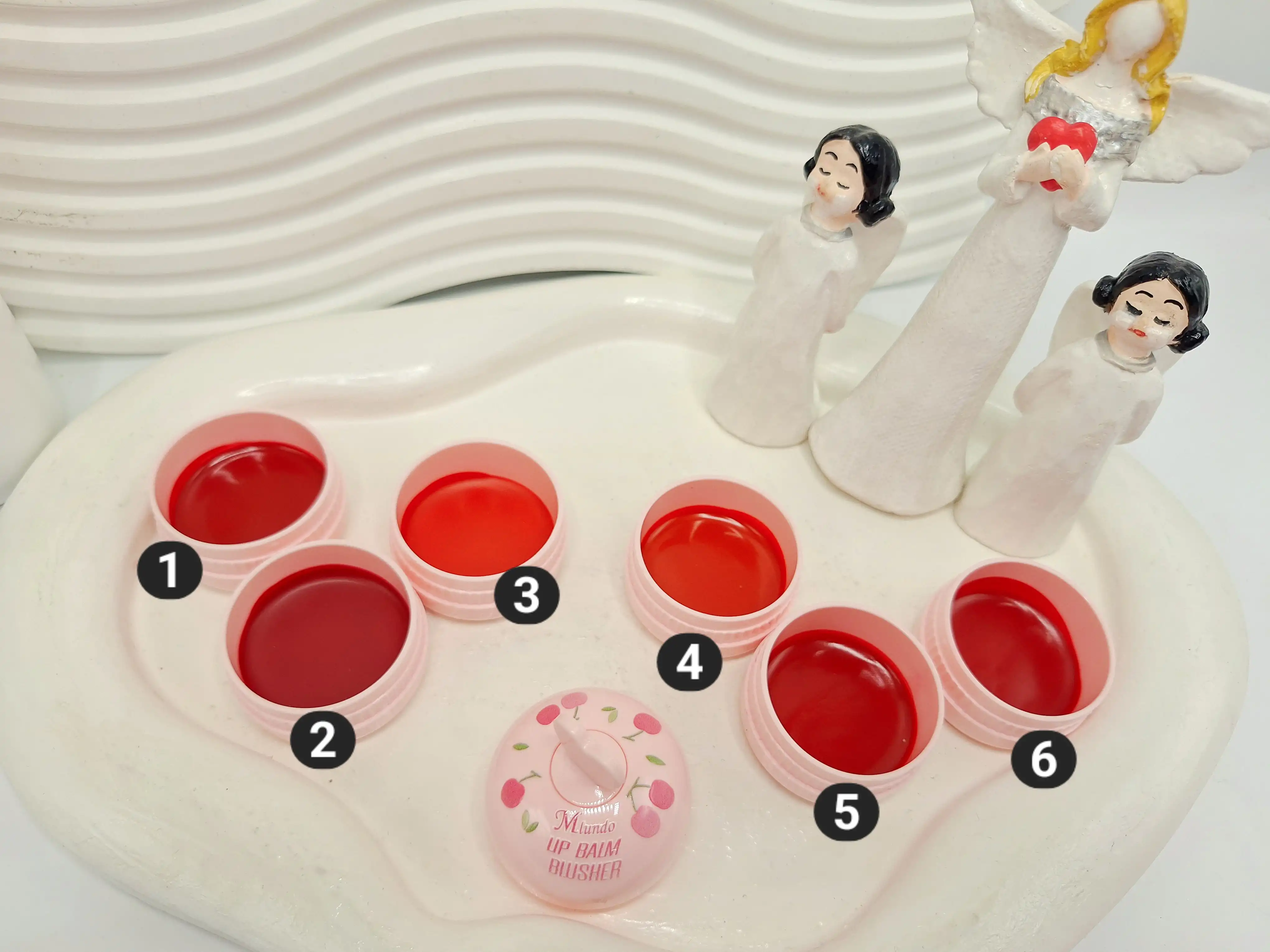 مربای لب و گونه برند miundo گیلاسی کد 8020215