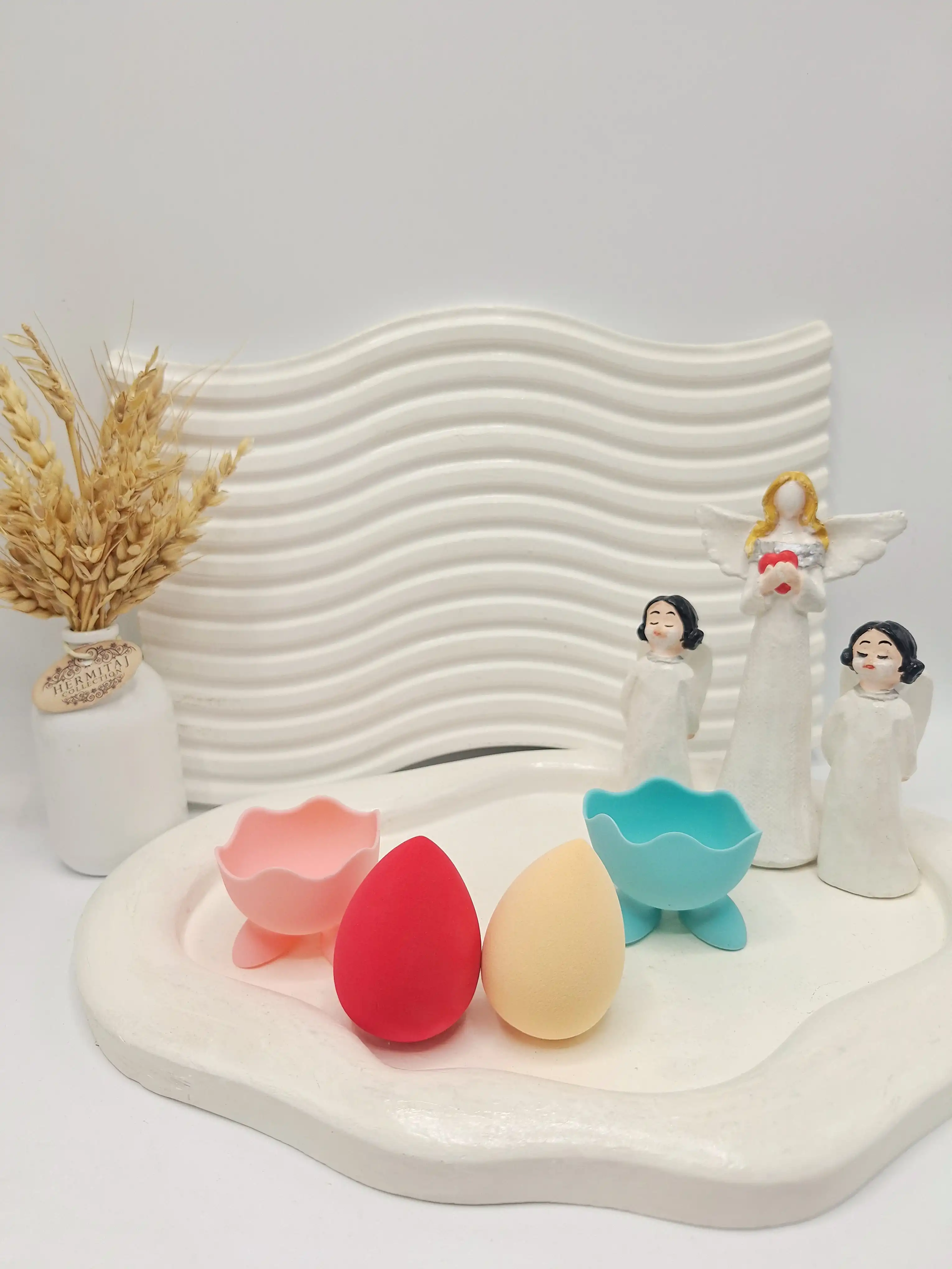 پد تخم مرغی استند دار برند بیوتی کد 6340