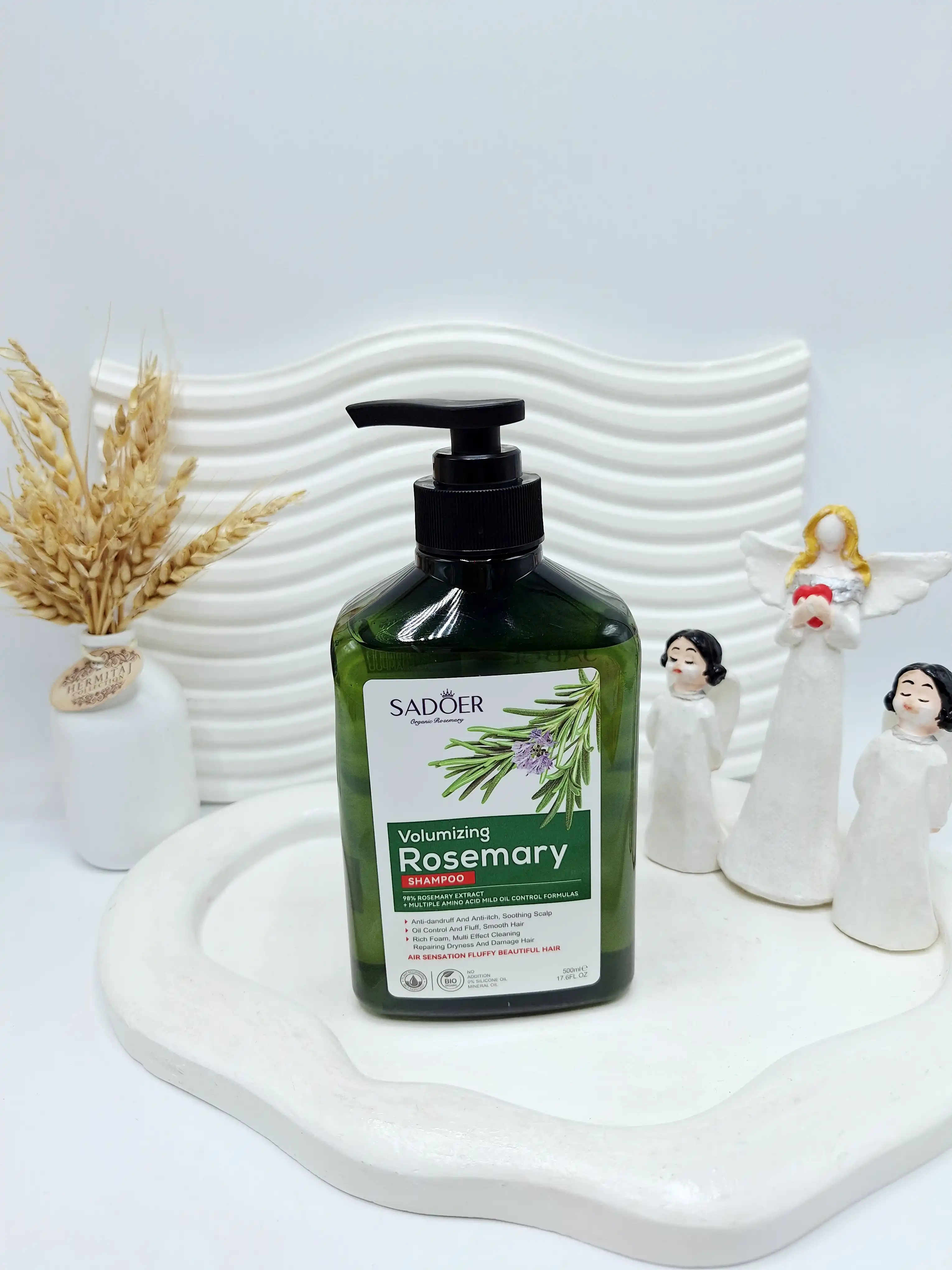 شامپو ضد ریزش مو سادور مدل رزماری حجم 500 میل کد 0625