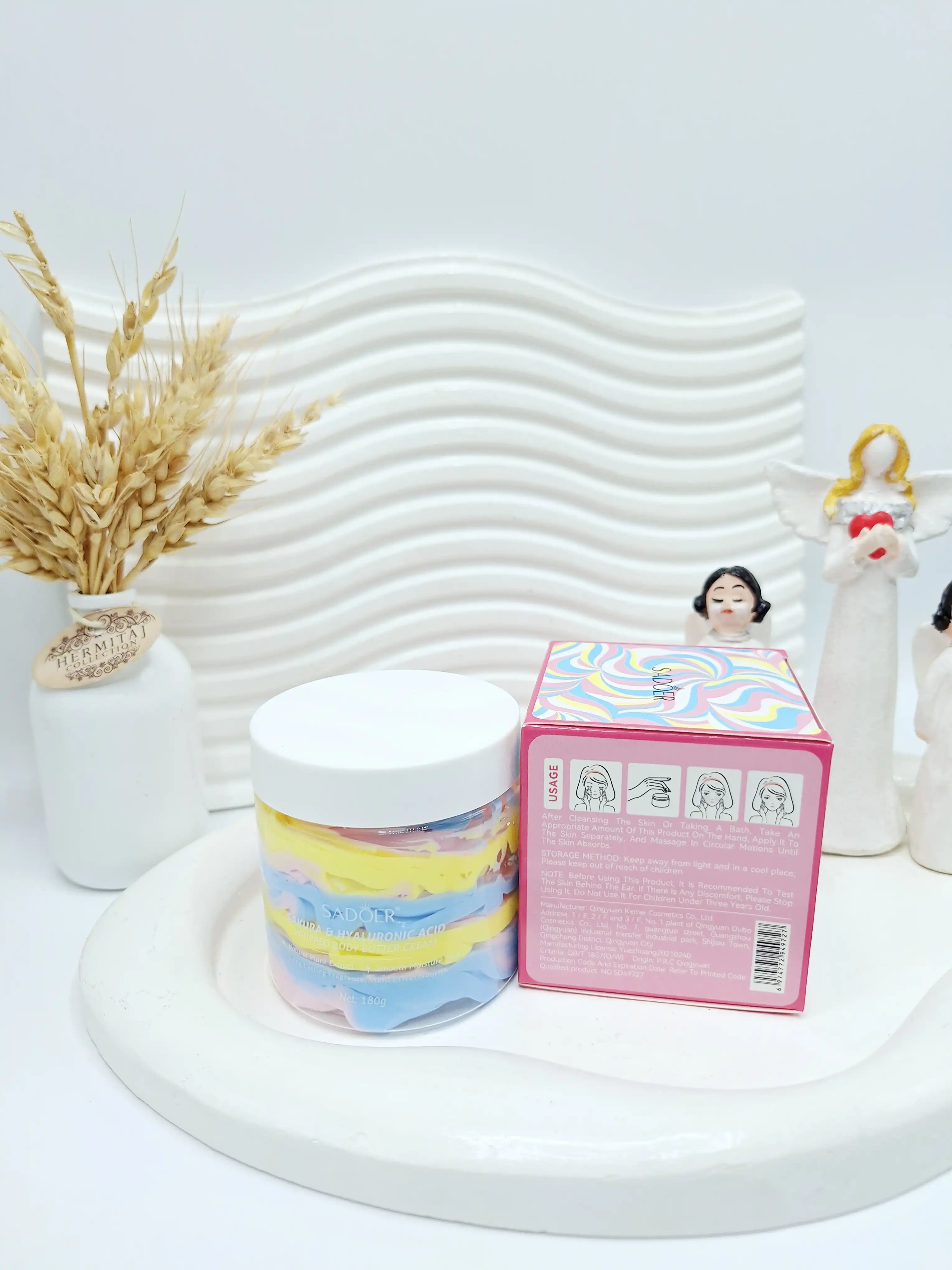 کره بدن کاسه ای رنگین کمانی شکوفه سادور کد 9727