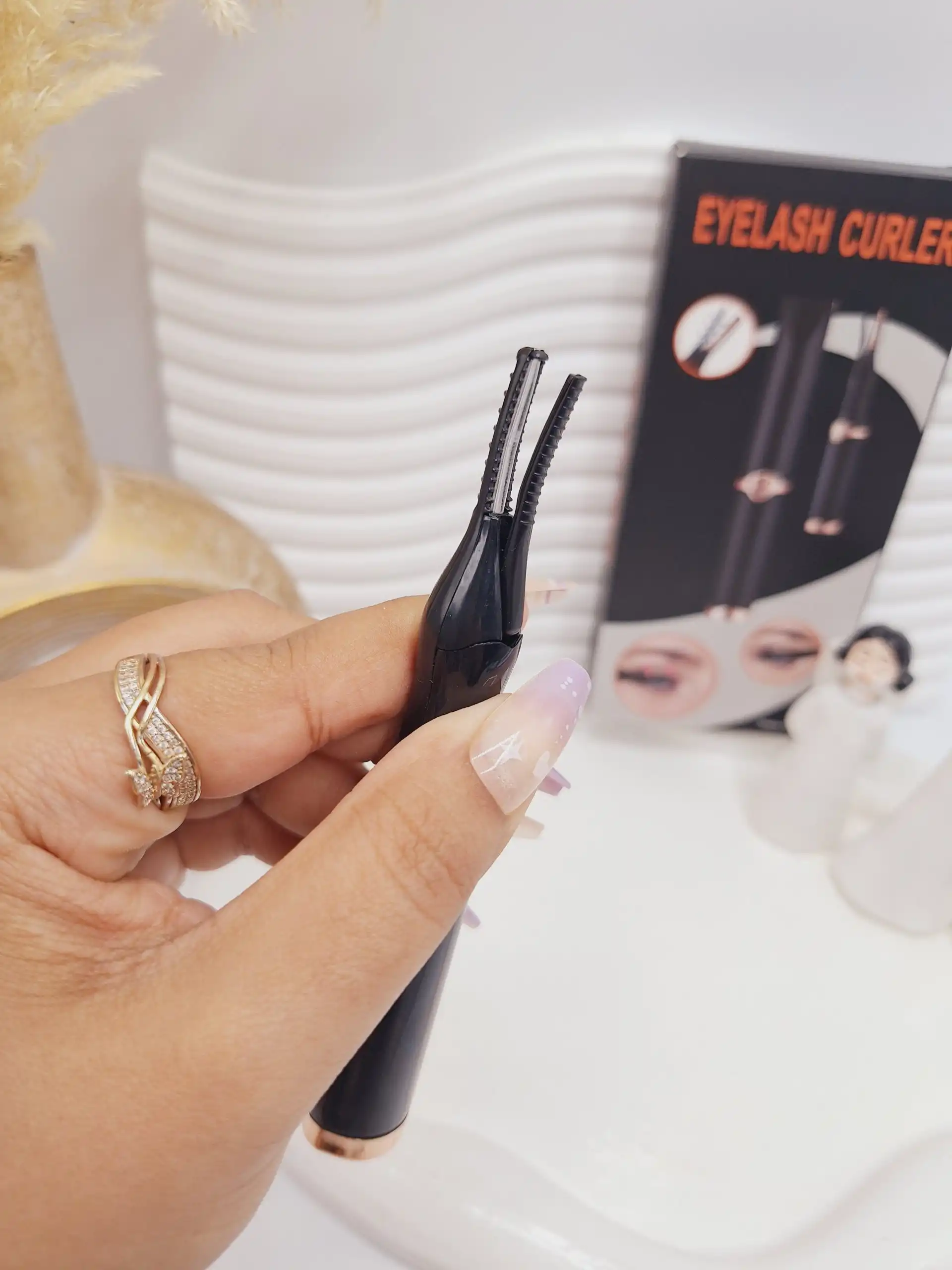 دستگاه بابلیس مژه حرارتی EYELASH CURLER کد 5412