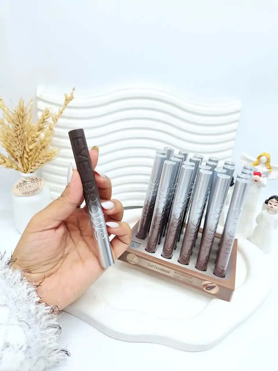 هاشور ابرو 4 خط ضد آب برند فور اور کیفیت عالی